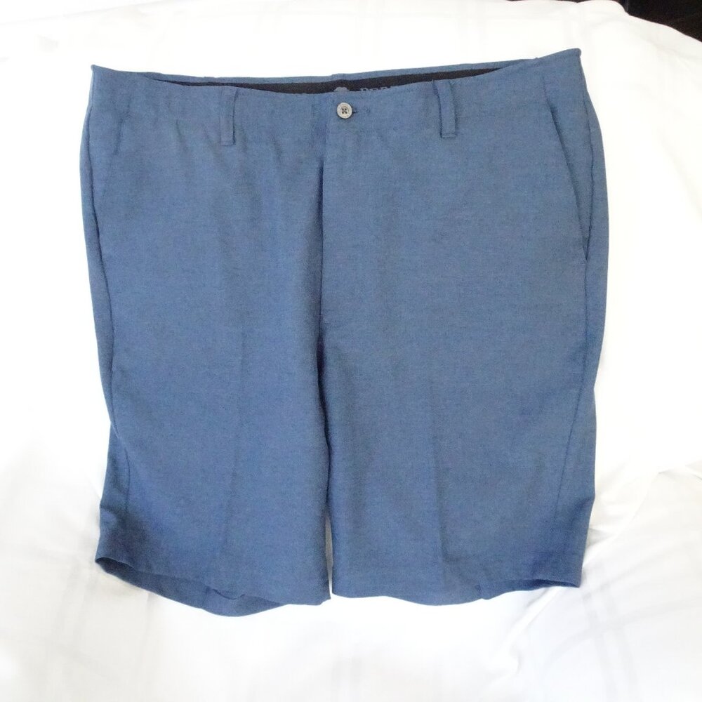 Pebble Beach Golf Shorts Mens Size 38x9 Blue Dry-Luxe Performance